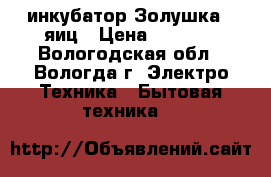 инкубатор Золушка 98яиц › Цена ­ 5 000 - Вологодская обл., Вологда г. Электро-Техника » Бытовая техника   